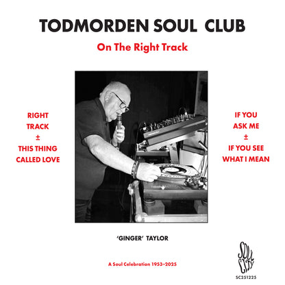 Todmorden Soul Club - Soul Celebration EP in memory of Ginger Taylor