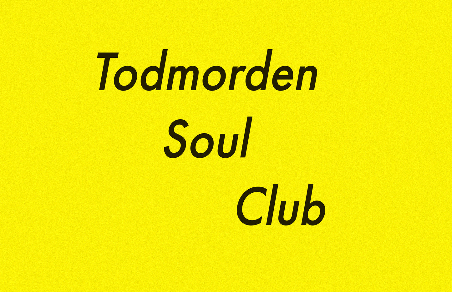 Todmorden Soul Club - Soul Celebration EP in memory of Ginger Taylor