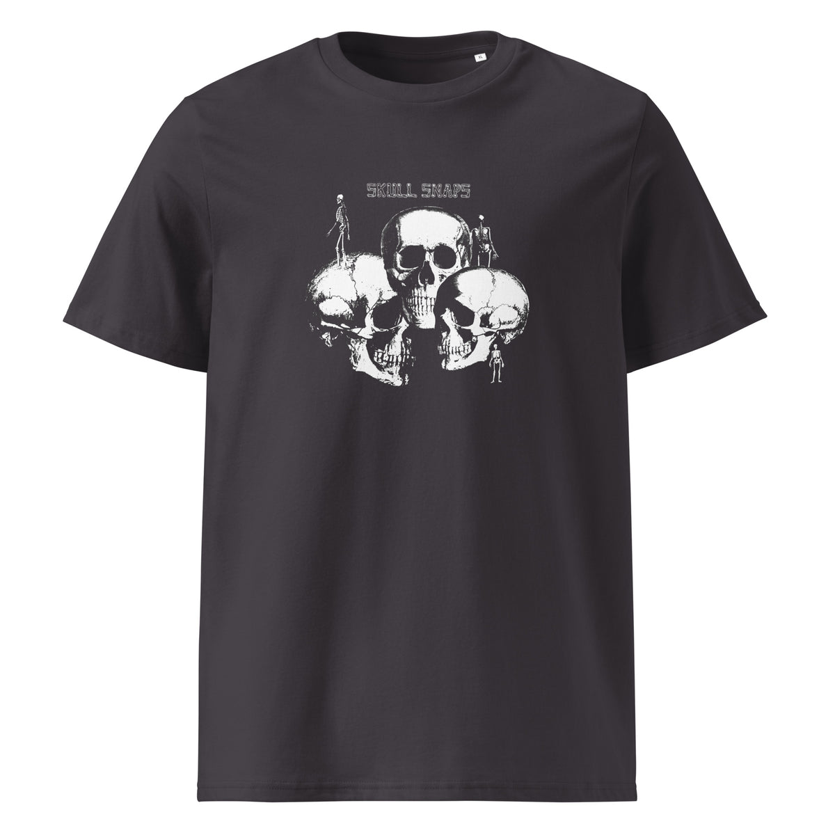 T-Shirt Noir à Motif Crâne (Skull) - Taille XL, Coton, Neuf Avec Étiquettes - Fin De Stock